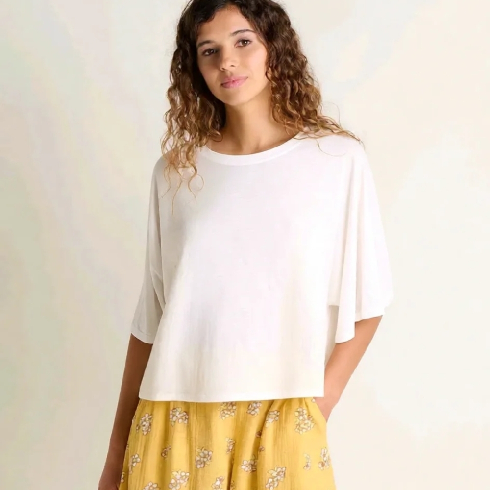 🩵 Aerie White Short Sleeve Tee